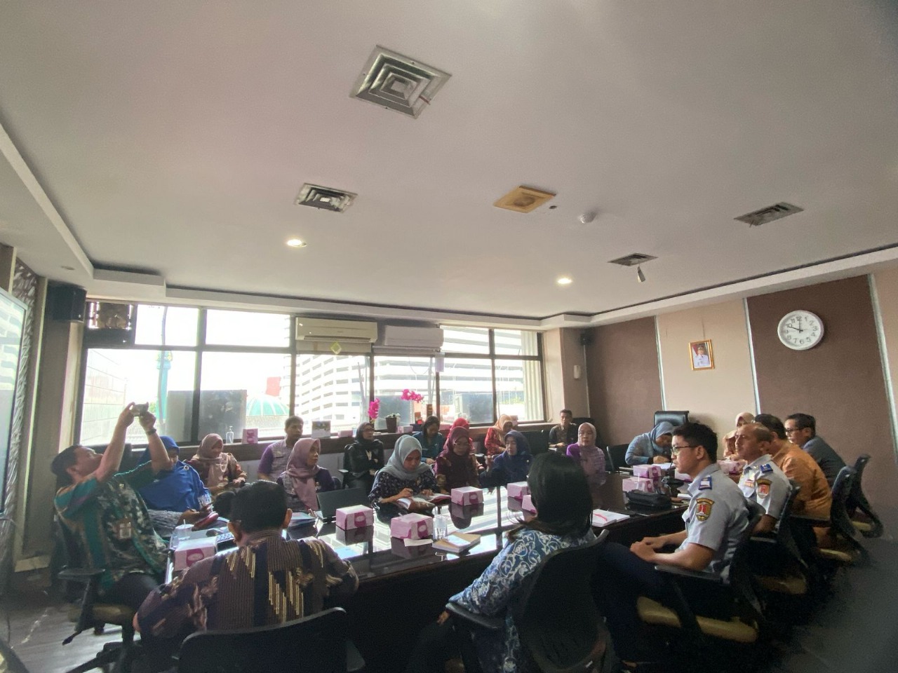 Diskominfo Hadiri Rapat Penerimaan TPP bagi OPD BLU di BKPP Kota Semarang